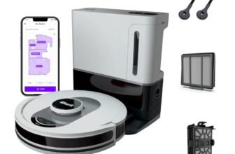 Shark AI Extremely Voice-Managed Robotic Vacuum for 50% Off, Now 3x Cheaper Than Dyson’s Robotic Vac