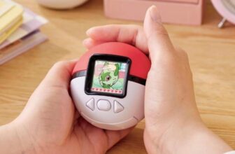 This pettable Poké Ball is a Tamagotchi-style toy with over 150 Pokémon inside and I would like it now