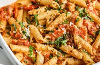 Baked Feta Pasta – Spend With Pennies