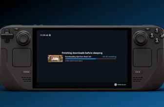 Steam Deck provides a standby mode for screen-off downloads