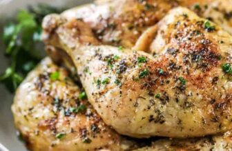 Crispy Baked Rooster Legs
